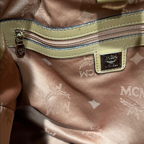 🌵MCM Cognac Visetos Shoulder Bag - Picture 9 of 10